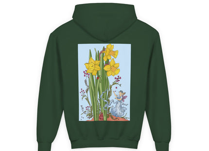 Daffodil Fairy Youth Heavy Blend Hooded Sweatshirt