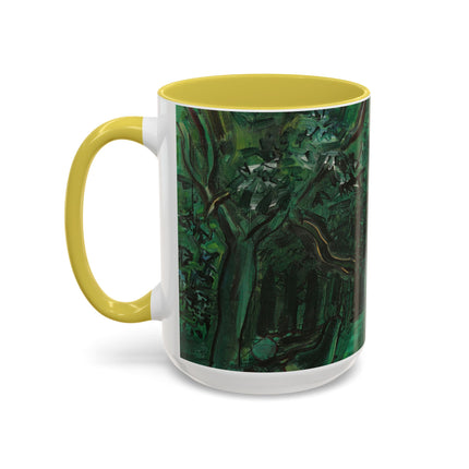 Route en forêt by Raoul Dufy Colorful Mugs (11oz, 15oz)