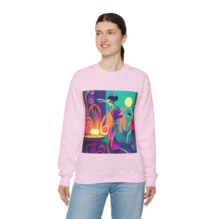 Dance of the Skeleton Ballerinas Unisex Heavy Blend™ Crewneck Sweatshirt
