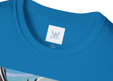 Cyberpunk Samurai Owl Softstyle T-Shirt