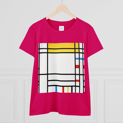 Place de la Concorde by Piet Mondrian Women's Midweight Cotton Tee