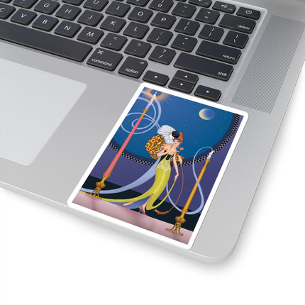 Moonlit Serenade Kiss-Cut Stickers (4 Sizes)