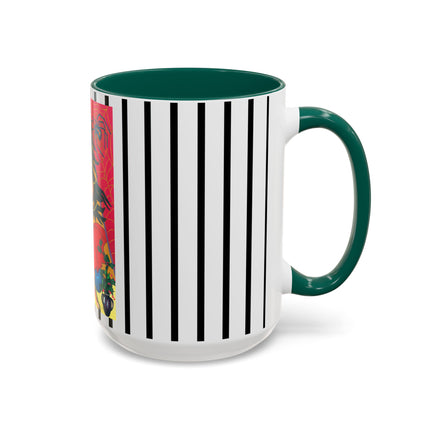 Art Deco Christmas Enchantment Colorful Mugs (11oz, 15oz)