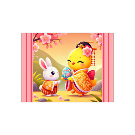 Whimsical Springtime Exchange Ceramic Tile