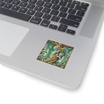 Silent Stripes Kiss-Cut Stickers (4 Sizes)