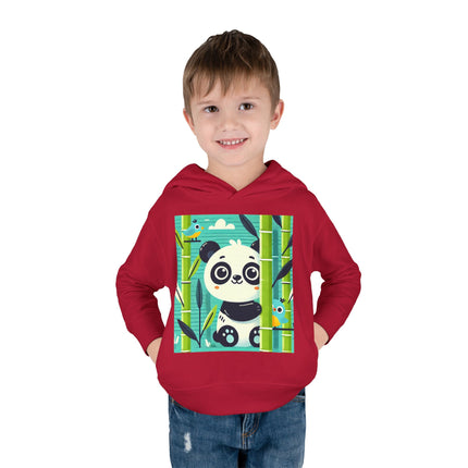Bamboo Panda Friends Toddler Pullover Fleece Hoodie