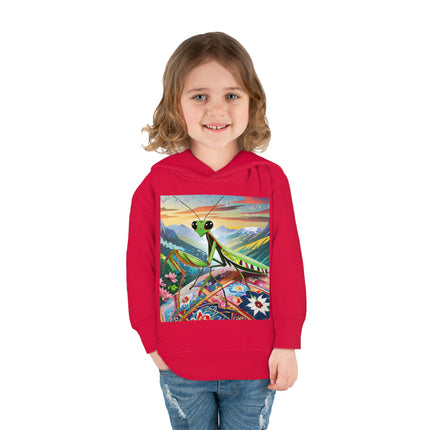The Joyful Mantis Toddler Pullover Fleece Hoodie