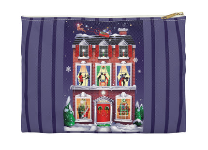 A Christmas Eve Celebration Accessory Pouch