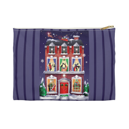A Christmas Eve Celebration Accessory Pouch