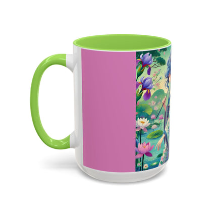 Fairy of the Koi Pond Colorful Mugs (11oz, 15oz)
