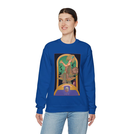 October & Opal, Tourmaline (from the Gem Series) by Sofia Chiostri Heavy Blend™ Crewneck Sweatshirt