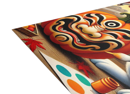 Halloween Rabbit’s Kabuki Jack-o’-Lanterns Postcards (envelopes included) - Bundles of 10, 30, 50 Pieces