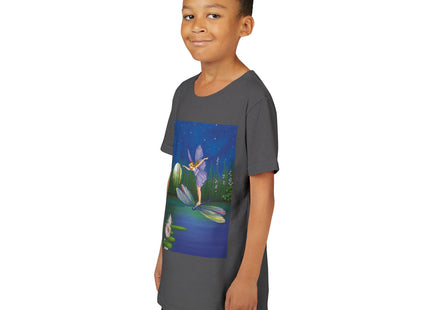 Fairy on a Dragonfly by Ida Rentoul Outhwaite Youth Short Sleeve Tee