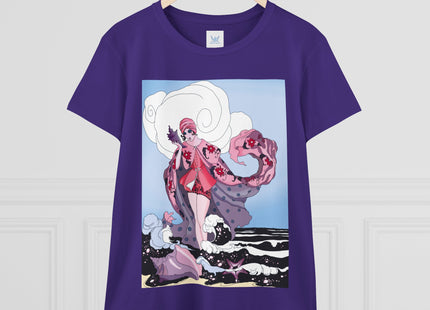 Goddess of the Swirling Sea Midweight Cotton Tee