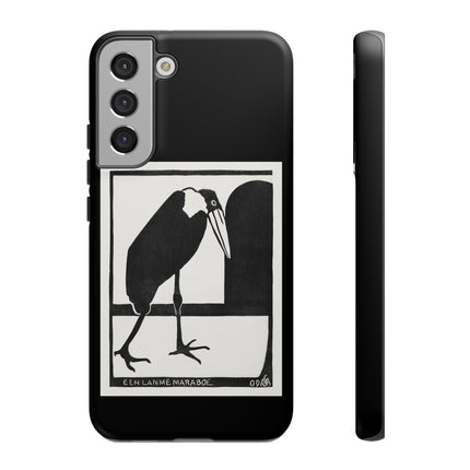 A Lame Marabou by Samuel Jessurun de Mesquita Phone Cases