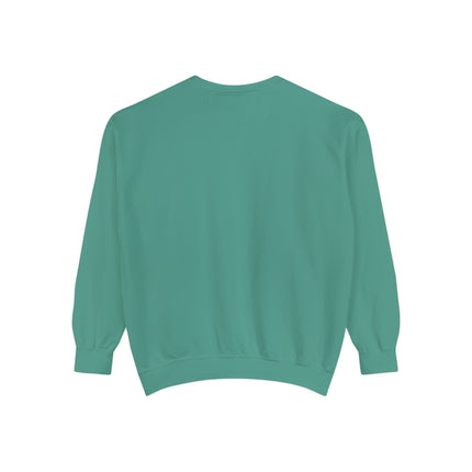 Whimsical Halloween Mischief Unisex Garment-Dyed Sweatshirt