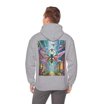 Neon Swarm – Heavy Blend™ Hooded Sweatshirt