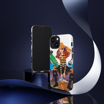 Moonlit Pirate Halloween Phone Cases