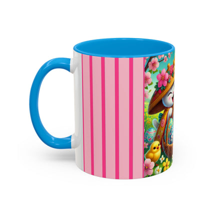 Geisha Kitten’s Easter Delight Colorful Mugs (11oz, 15oz)