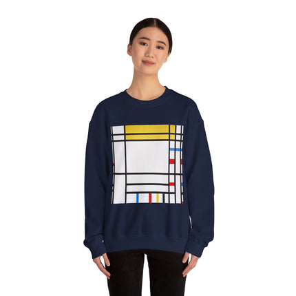 Place de la Concorde by Piet Mondrian Heavy Blend™ Crewneck Sweatshirt