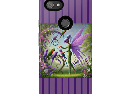 Lavender-Winged Fairy Phone Cases