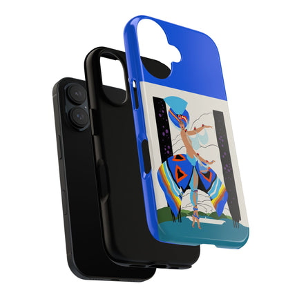 Exotic Dancer Phone Case – Vibrant Performance & Art Deco Flair