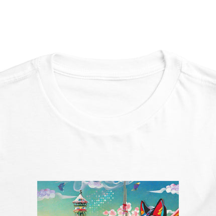 Kitsune Carnival Toddler Short Sleeve Tee