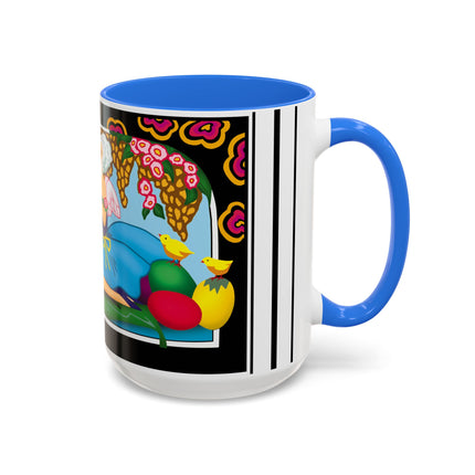 Blooms and Chicks Colorful Mugs (11oz, 15oz)