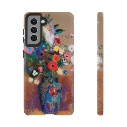 Bouquet of Flowers by Odilon Redon Phone Cases
