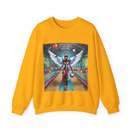 Samurai Robot Angels Unisex Heavy Blend™ Crewneck Sweatshirt