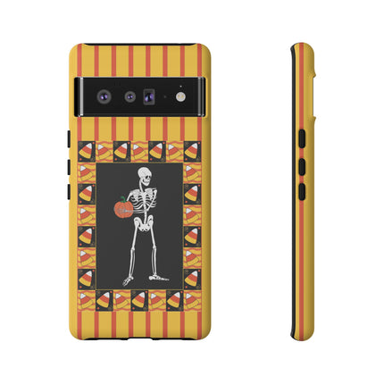 Candy Corn Skeleton Phone Cases
