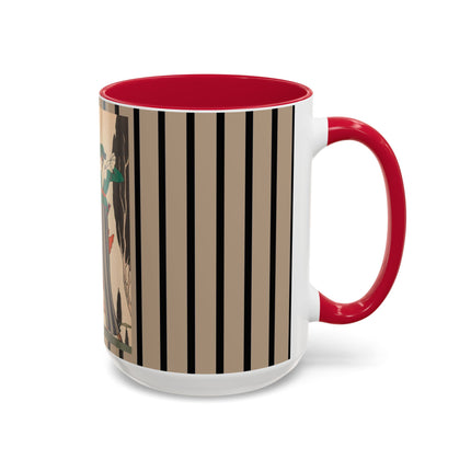 L'Arc Rouge by George Barbier Colorful Mugs (11oz, 15oz)