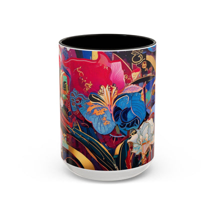 Ethereal Irises Colorful Mugs (11oz, 15oz)