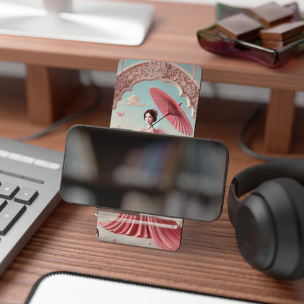Petals, Porcelain, and Flamingos Mobile Display Stand for Smartphones