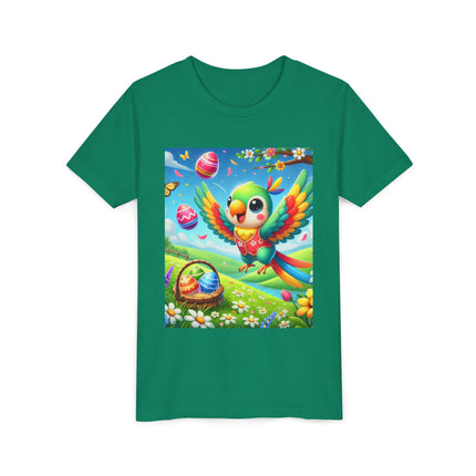 Easter Parrot Youth Short Sleeve Tee