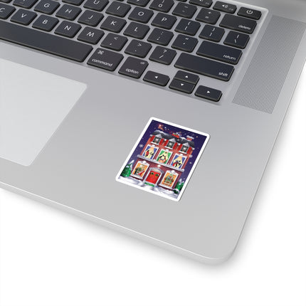 A Christmas Eve Celebration Kiss-Cut Stickers (4 Sizes)