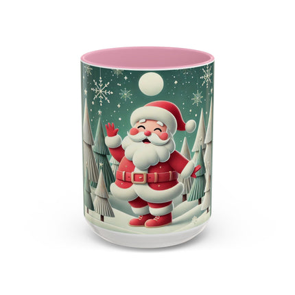 Santa's Joyful Night Colorful Mugs (11oz, 15oz)