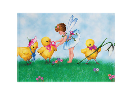 The Fairy’s Springtime Welcome Acrylic Art Block