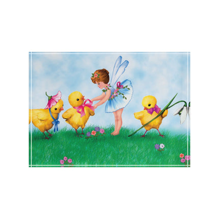 The Fairy’s Springtime Welcome Acrylic Art Block