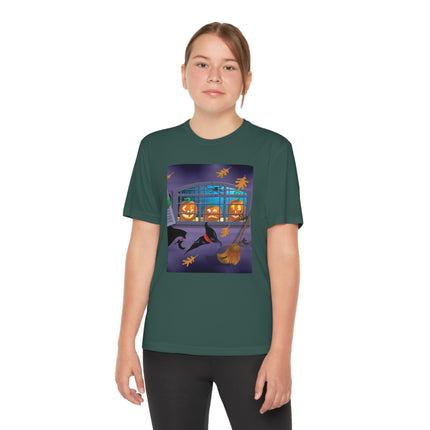 Whimsical Halloween Mischief Youth Competitor Tee