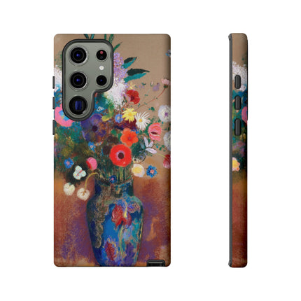 Bouquet of Flowers by Odilon Redon Phone Cases