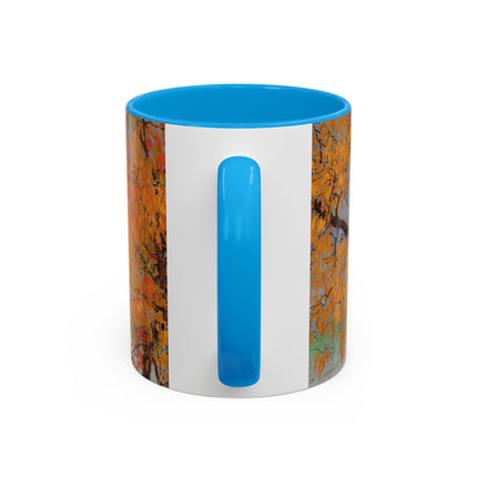 Autumn leaves by Edward Okuń Colorful Mugs (11oz, 15oz)