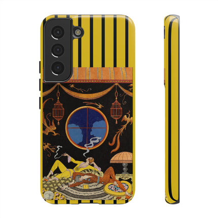 Falbalas et fanfreluches La paresse (Laziness) by George Barbier Phone Cases