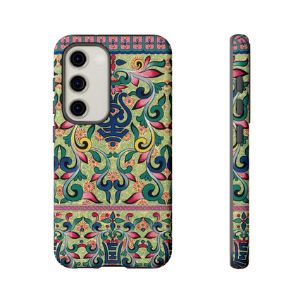 Colorful Flower Pattern by Owen Jones Phone Cases