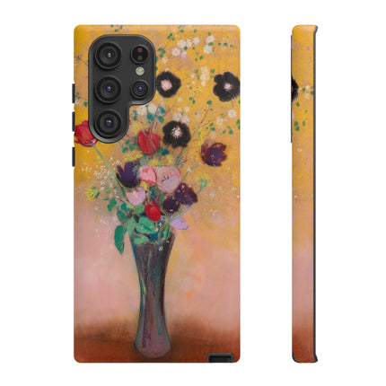 Vase of Flowers by Odilon Redon Phone Cases