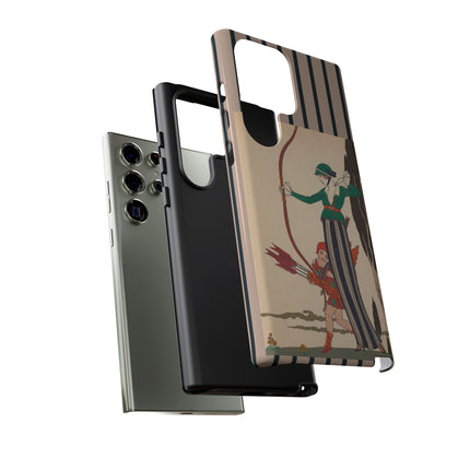 L'Arc Rouge by George Barbier Phone Cases