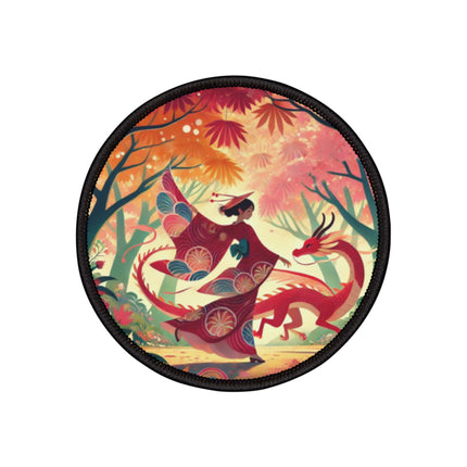 The Dragon Fairy’s Dance Iron-On Patches
