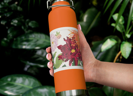 Dahlia by Tanigami Kônan Copper Vacuum Insulated Bottle, 22oz