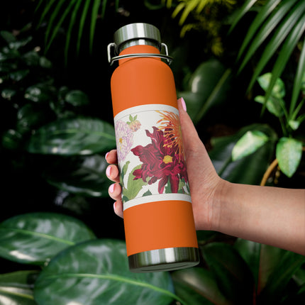 Dahlia by Tanigami Kônan Copper Vacuum Insulated Bottle, 22oz