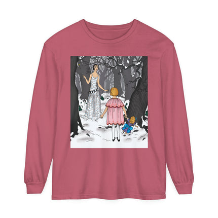Fairy Tale Elegance Unisex Garment-dyed Long Sleeve T-Shirt